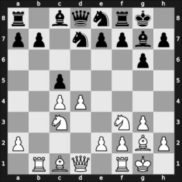 1935 Moscow – Round 13 – Rabinovich, Ilya Mar – 1-0 – Spielmann, Rudolf – G61