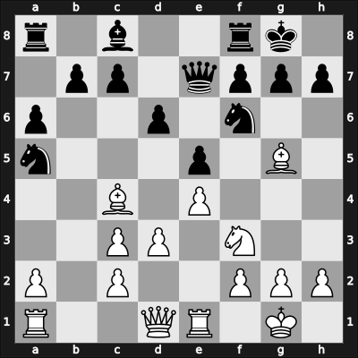 1935 Moscow – Round 15 – Bohatyrchuk, Fedir Parfenovych – 1-0 – Botvinnik, Mikhail – G72
