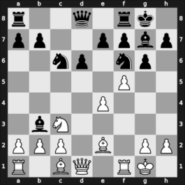 1935 Moscow – Round 16 – Romanovsky, Pjotr – 1-0 – Rabinovich, Ilya Mar – G77