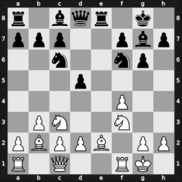1935 Moscow – Round 19 – Menchik, Vera Frantsevna – 0-1 – Romanovsky, Pjotr – G88