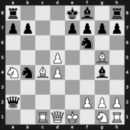 1935 Moscow – Round ? – Botvinnik, Mikhail – 1-0 – Spielmann, Rudolf – G94