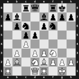 1935 Moskou – Round 6 – Romanovsky, Pjotr – 1/2-1/2 – Goglidze, Viktor – G40