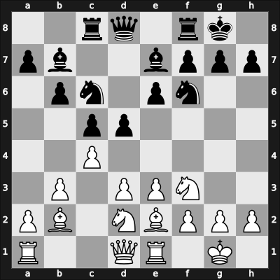 1935 Moskou – Round 6 – Romanovsky, Pjotr – 1/2-1/2 – Goglidze, Viktor – G40