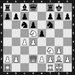 1935 Moskou – Round 13 – Chekhover, Vitaly – 0-1 – Romanovsky, Pjotr – G65