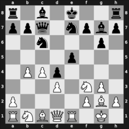 1935 Moskou – Round 13 – Lisitsin, Georgy – 1/2-1/2 – Stahlberg, Gideon – G67