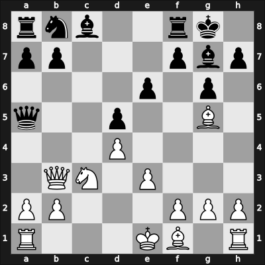 1935 Moskou – Round 16 – Levenfish, Grigory – 1/2-1/2 – Flohr, Salo – G78