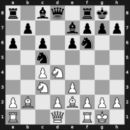 1935 Moskou – Round 16 – Botvinnik, Mikhail – 1-0 – Chekhover, Vitaly – G80