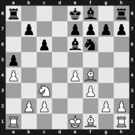 1935 Moskou – Round 18 – Botvinnik, Mikhail – 1/2-1/2 – Flohr, Salo – G88