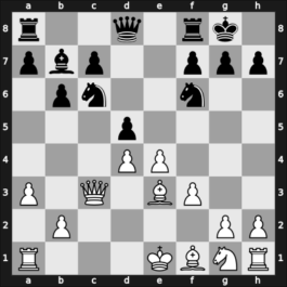 1935 Vienna – Round 1 – Gruenfeld, Ernst – 1/2-1/2 – Gereben, Erno – G10
