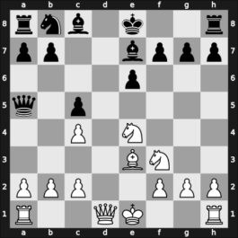 1935 Warsaw POL – Round 14 – Apscheneek, Fricis – 1/2-1/2 – Bolbochan, Jacobo – G91