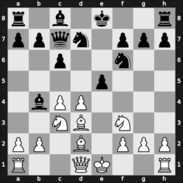 1935 Warsaw ol – Round 4 – Alekhine, Alexander – 1-0 – Silbermann, H. – G11