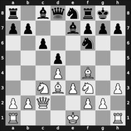 1935 Warsaw olm – Round 6 – Danielsson, Grimur – 1-0 – Maderna, Carlos – G19