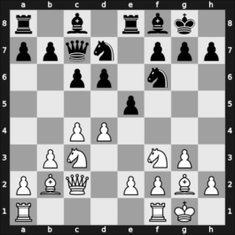 1935 Warsaw olm – Round 12 – Opocensky, Karel – 1-0 – Spielmann, Rudolf – G42