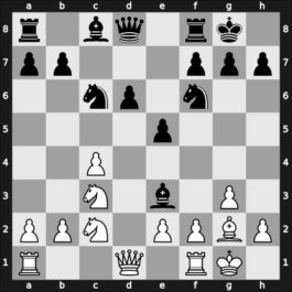 1936 Amsterdam – Round 1 – Gruenfeld, Ernst – 1/2-1/2 – Alekhine, Alexander – G5