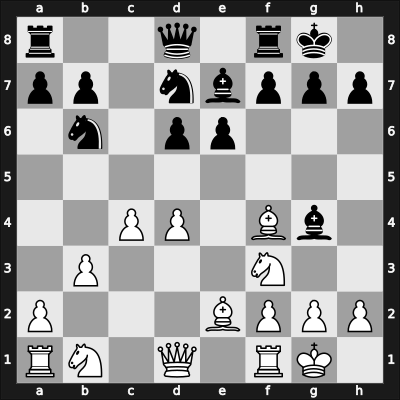 1936 Budapest – Round 1 – Szily, Jozsef – 1-0 – Goldstein, Alexander – G8