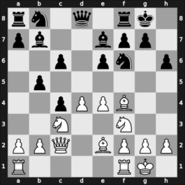 1936 Budapest – Round 3 – Havasi, Kornel – 0-1 – Steiner, Lajos – G13
