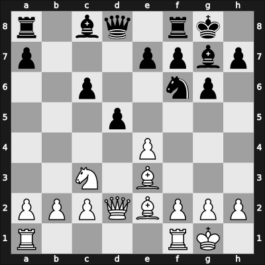 1936 Budapest – Round 4 – Kluger, Gyula – 1/2-1/2 – May, Dezso – G17
