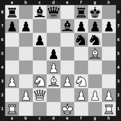 1936 Budapest – Round 11 – Havasi, Kornel – 1-0 – Rethy, Pal – G41