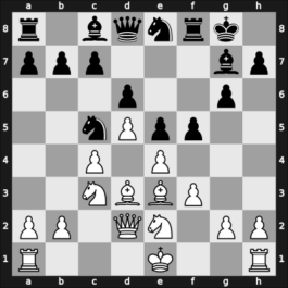 1936 Budapest – Round 14 – Szigeti, Miklos – 1/2-1/2 – Najdorf, Miguel – G54