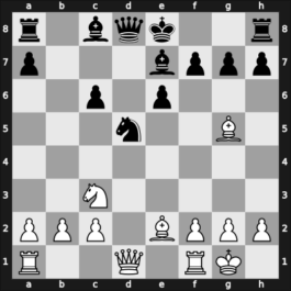 1936 Budapest HUN – Round 6 – Joyeux Steiner, Gael – 0-1 – Barcza, Gedeon – G8