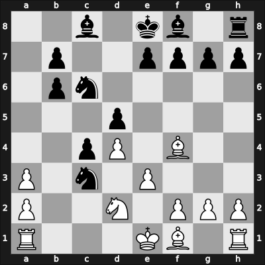 1936 Budapest HUN – Round 17 – Lovas, Gyula – 1-0 – Glass, Eduard – G24