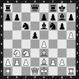 1936 Budapest IT – Round 2 – Steiner, Endre – 1-0 – Glass, Eduard – G5
