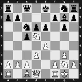 1936 Budapest IT – Round 3 – Balogh, Janos – 0-1 – Najdorf, Miguel – G6