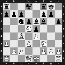1936 Budapest IT – Round 17 – Kluger, Gyula – 1/2-1/2 – Balogh, Janos – G19