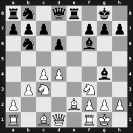 1936 Dresden – Round 1 – Maroczy, Geza – 1/2-1/2 – Keres, Paul – G11