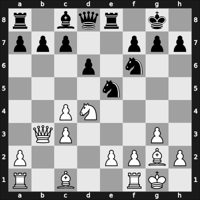 1936 Dresden – Round 6 – Engels, Ludwig – 1/2-1/2 – Saemisch, Friedrich – G29