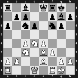 1936 Dresden – Round 8 – Bogoljubow, Efim – 1-0 – Grob, Henry – G40
