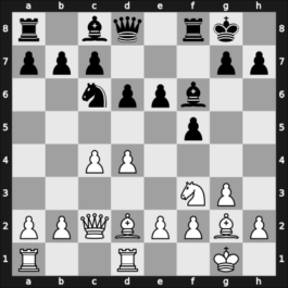 1936 Dresden – Round 9 – Saemisch, Friedrich – 0-1 – Alekhine, Alexander – G43