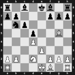 1936 Hastings3637 – Round 7 – Menchik, Vera Frantsevna – 1/2-1/2 – Eliskases, Erich – G32