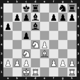 1936 Herning – Round 1 – Nielsen, Bjorn – 1/2-1/2 – Andersen, Erik – G3