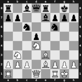 1936 It (Men) Amsterdam NED – Round 1 – Van den Bosch, Johannes – 1-0 – Kmoch, Hans – G11