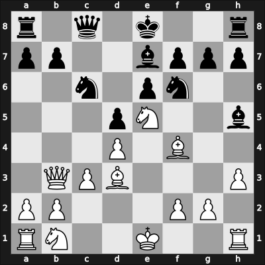 1936 Leningrad Ch – Round 1 – Rauzer, Vsevolod – 1-0 – Goldberg, Grigory A – G24