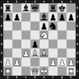 1936 Leningrad Leningrad RUS – Round 13 – Rauzer, Vsevolod – 1-0 – Konstantinopolsky, Alexander – G11