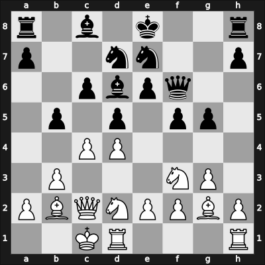 1936 Mar del Plata – Round 1 – Fenoglio, Virgilio – 1/2-1/2 – Charlier, Raul – G1