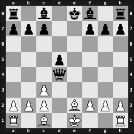 1936 Mar del Plata – Round 2 – Flores Alvarez, Rodrigo – 1/2-1/2 – Castillo Larenas, Mariano – G21