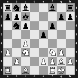1936 Moscow – Round 1 – Ragozin, Viacheslav – 1/2-1/2 – Kan, Ilya A – G8