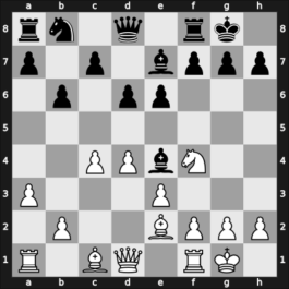 1936 Moscow – Round 1 – Eliskases, Erich – 1/2-1/2 – Kan, Ilya A – G11