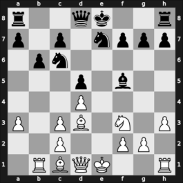 1936 Moscow – Round 1 – Lasker, Emanuel – 1/2-1/2 – Botvinnik, Mikhail – G28