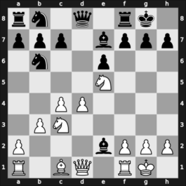 1936 Moscow – Round 1 – Lasker, Emanuel – 1/2-1/2 – Flohr, Salo – G32