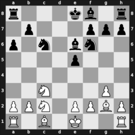 1936 Moscow – Round 1 – Levenfish, Grigory – 1/2-1/2 – Lasker, Emanuel – G39