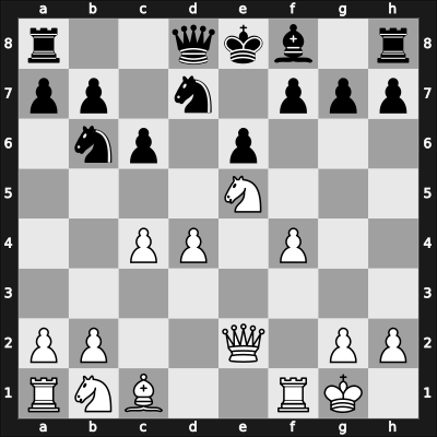 1936 Moscow – Round ? – Botvinnik, Mikhail – 1-0 – Flohr, Salo – G55