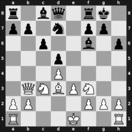 1936 Moskou – Round 1 – Botvinnik, Mikhail – 1/2-1/2 – Levenfish, Grigory – G15