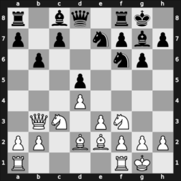 1936 Moskou – Round 1 – Riumin, Nikolai – 1/2-1/2 – Ragozin, Viacheslav – G18
