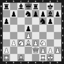 1936 Moskou – Round 1 – Botvinnik, Mikhail – 1-0 – Ragozin, Viacheslav – G26