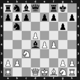 1936 Moskou m – Round 11 – Chekhover, Vitaly – 1/2-1/2 – Lisitsin, Georgy – G11