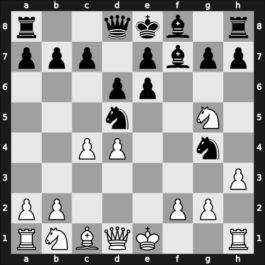 1936 Muenchen ol – Round 15 – Koenig, Imre – 1/2-1/2 – Tuern, Johannes – G43